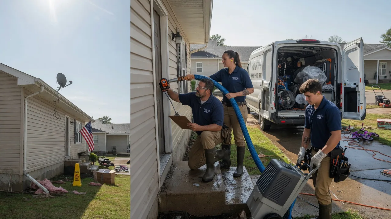 Ceiling Water Damage Restoration in Spring Green, WI near me